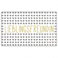 Frühstücks-Brettchen - Lieblingsfreundin Frühstücks-Brettchen - Lieblingsfreundin