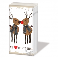 Taschentücher - We Love Christmas Taschentücher - We Love Christmas