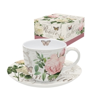 Porzellan-Tasse - Jardin Botanique