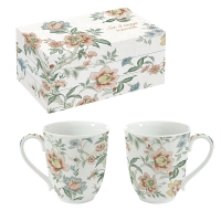 Porzellan-Tasse - Zen white