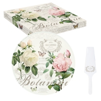 Porzellan-Tortenplatte 32cm - Jardin Botanique
