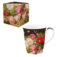 Porzellan-Tasse - Victorian Garden