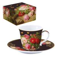 Porzellan-Tasse - Victorian Garden