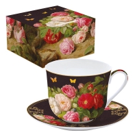 Porzellan-Tasse - Victorian Garden