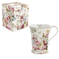 Porzellan-Tasse - Blooming Opulence