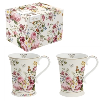 Porzellan-Tasse - Blooming Opulence