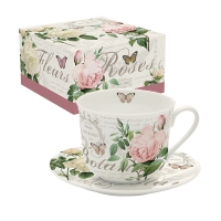 Porzellan-Tasse - Jardin Botanique