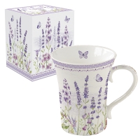 Porzellan-Tasse - Lavender Field