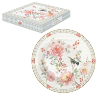 Porzellan-Teller 19cm - A Day in the Garden