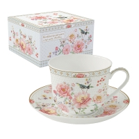 Porzellan-Tasse - A Day in the Garden