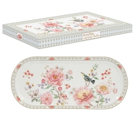 Porzellan-Platte - A Day in the Garden