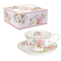 Porzellan-Tasse - Romantic Lace