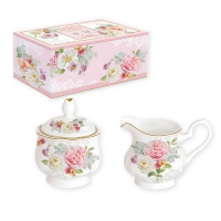 Milchkanne + Zuckerdose - Romantic Lace