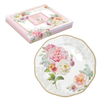 Porzellan-Teller 19cm - Romantic Lace