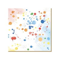 Servietten 33x33 cm - Color Spash