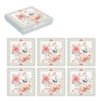 Kork Untersetzer - A Day in the Garden Kork Untersetzer - A Day in the Garden