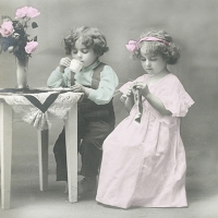 Servietten 33x33 cm - Young Couple