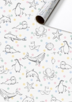 Geschenkpapier beschichtet - Moby