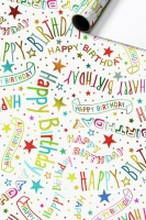 Geschenkpapier metallisiert - Alexandra