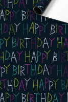 Geschenkpapier metallisiert - Karim