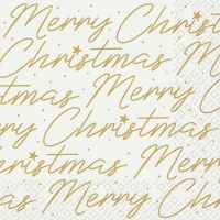 Servietten 25x25 cm - Maestro gold