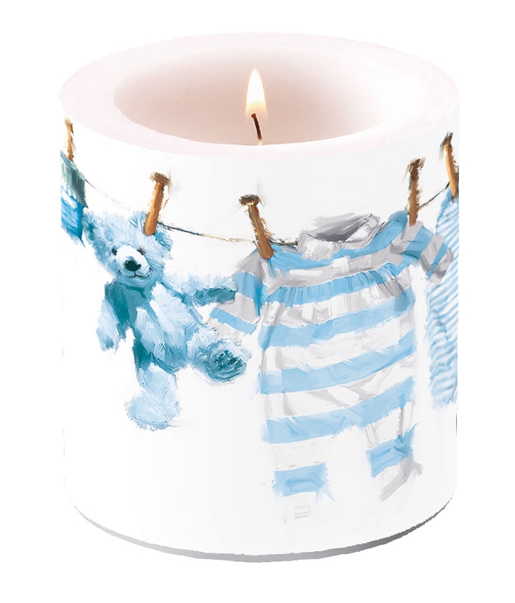 Dekorkerze klein - Baby Boy Clothes