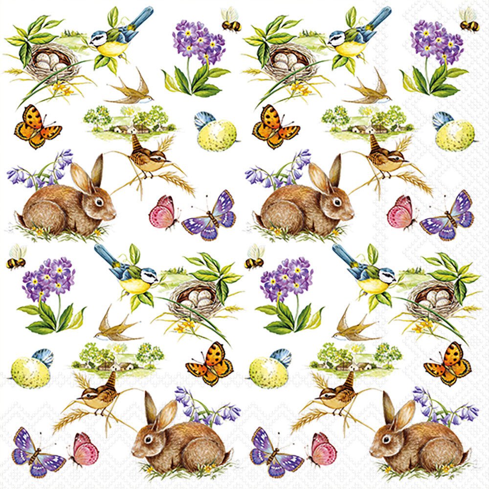 Servietten 33x33 cm - Easter Feeling