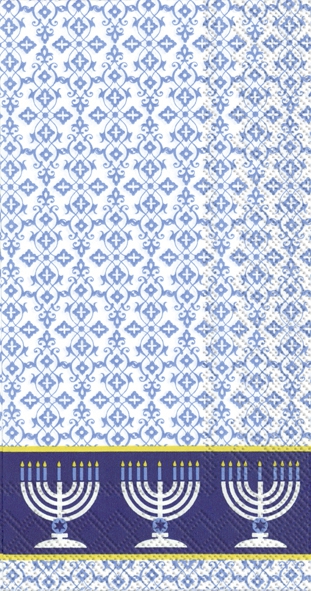 Buffet Servietten - Festival of Lights blue