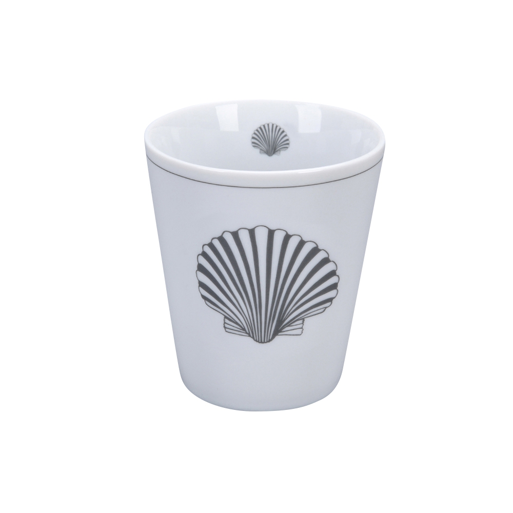 Porzellan-Becher -  Heart clam 