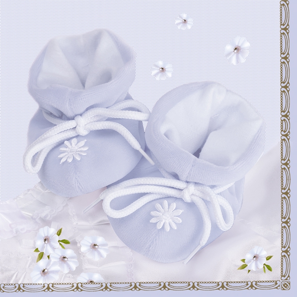 Servietten 33x33 cm - Baby blue