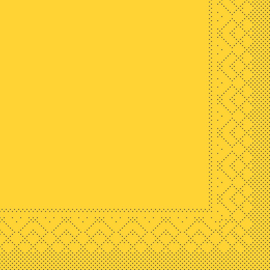 Tissue Servietten 25x25 cm - BASIC  GELB  25x25 cm