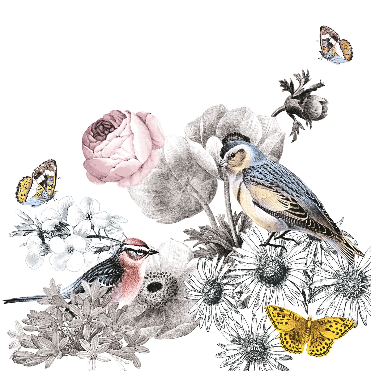 Servietten 33x33 cm - Serena