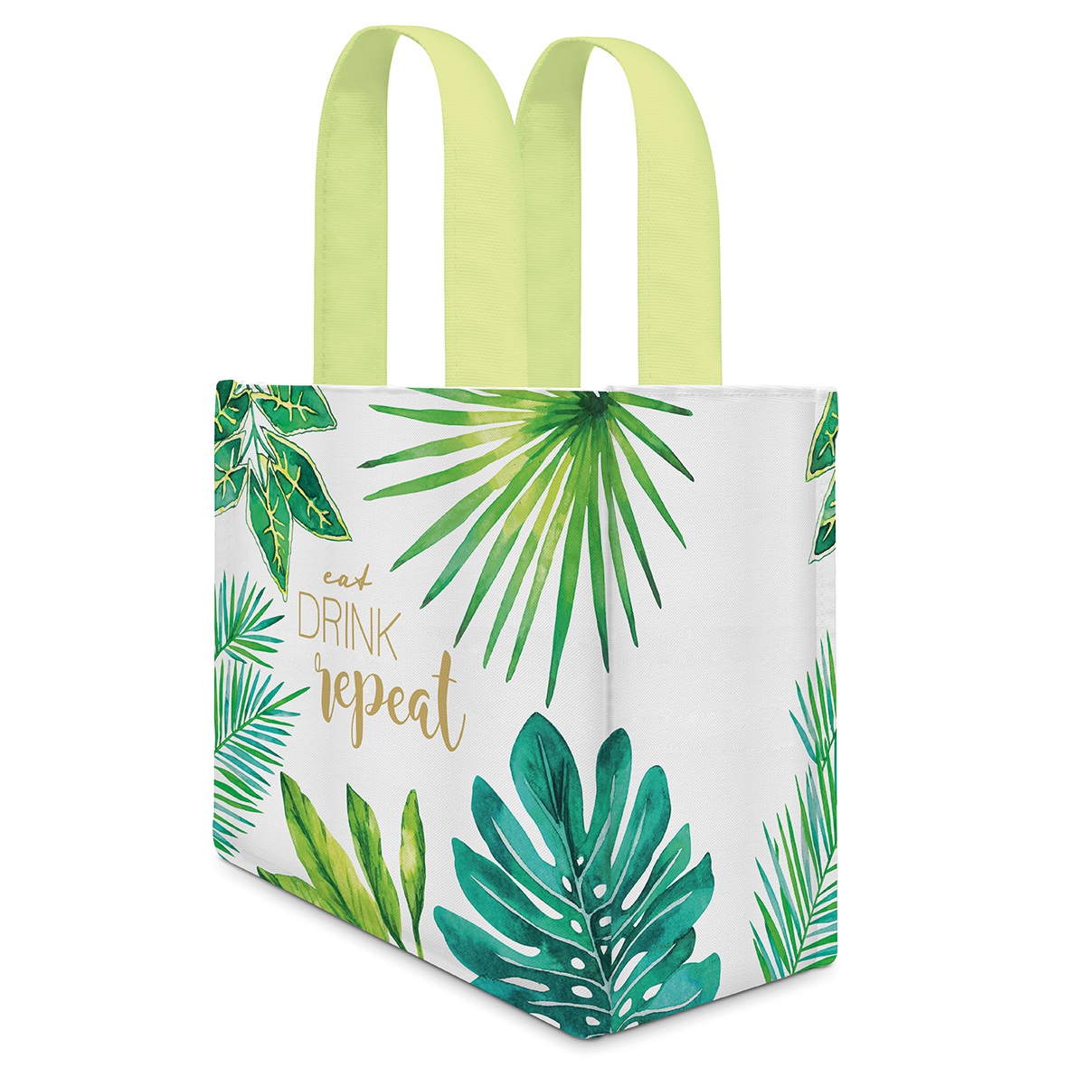 Lunch Bag - Jungle, Schriften, Palmenblätter Lunch Bag - Jungle