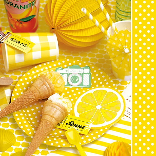 20 Servietten 33x33 cm - Sunny Side 